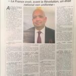 La France avait, avant la Révolution, un droit national non uniforme